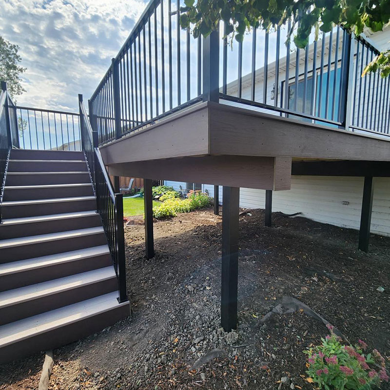 Modern deck Modern deck